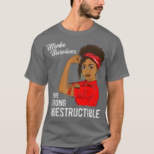 Lijnoverlevendig onverwoestbaar waanierend bewustz t-shirt (Voorkant)