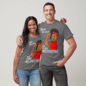 Lijnoverlevendig onverwoestbaar waanierend bewustz t-shirt (Unisex)