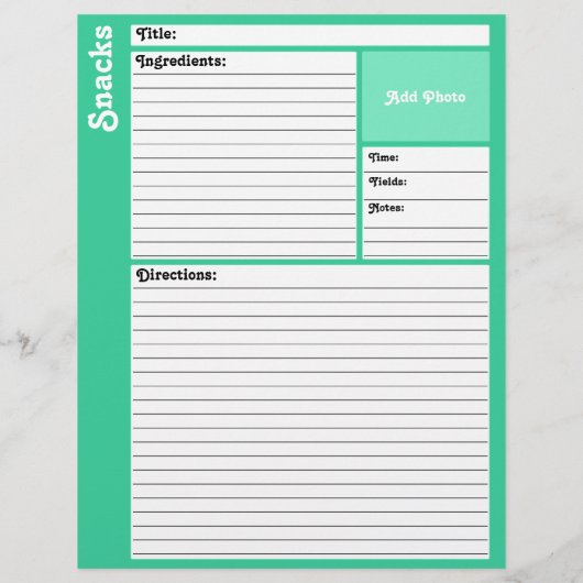 Lijnpagina's voor ontvang (licht Blauwgroen) (Achterkant)