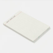 Lijnpapier voor laptops Extra grote opmerkingen na Post-it® Notes (Schuin)