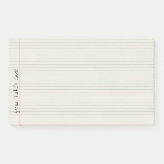 Lijnpapier voor laptops Extra grote opmerkingen na Post-it® Notes (Voorkant)