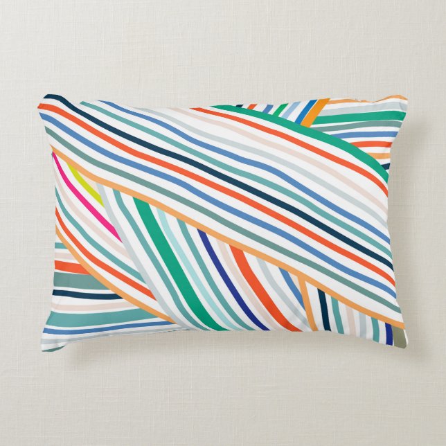 Lijnpatroon Accent Kussen (Voorkant)