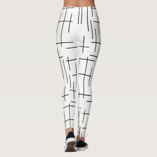 Lijnpatroon Leggings (Achterkant)
