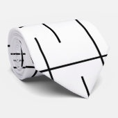 Lijnpatroon Stropdas (Opgerold)