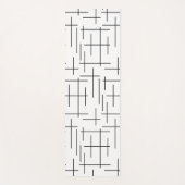 Lijnpatroon Yogamat (Voorkant)