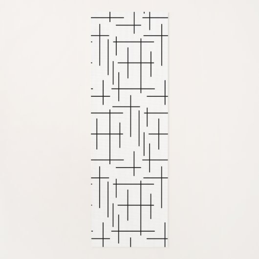 Lijnpatroon Yogamat (Voorkant)