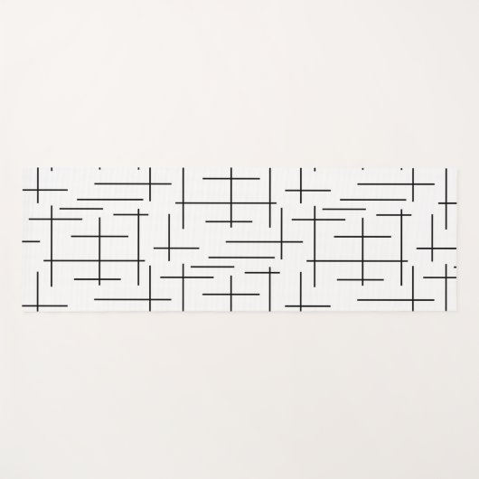 Lijnpatroon Yogamat (Voorkant (horizontaal))