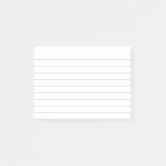 Lijnregelindex Post-it® Notes (Voorkant)