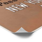  lijnreizen in Noorwegen Poster (Hoek)