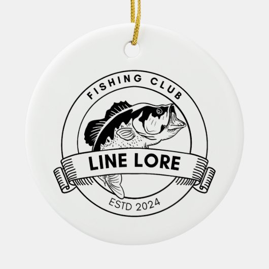 Lijnsage Keramisch Ornament (Voorkant)