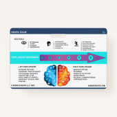 LIJNSCHAAL BADGE (Achterkant)