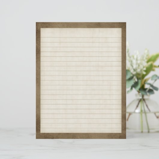 Lijnstationen met bruine rand (Staand voorkant)