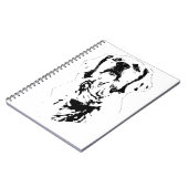 Lijnstudie, kalm dagboek notitieboek (Linkerzijde)
