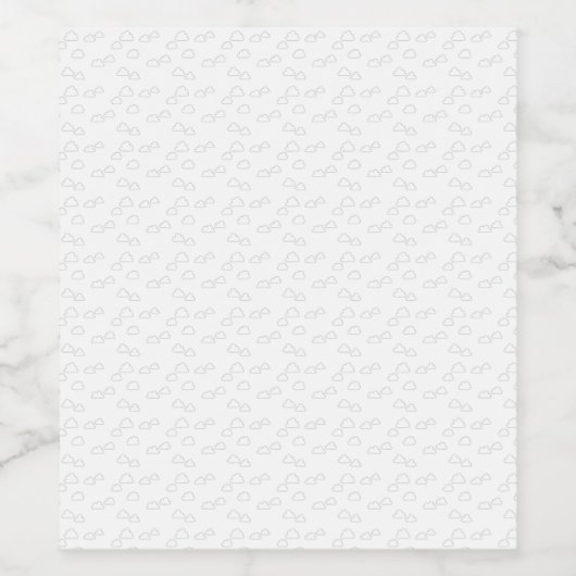 Lijntekening, Albast Wijn Etiket (Enkel label)