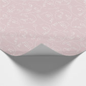 Lijntekening Cadeaupapier (Hoek)