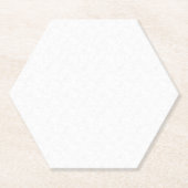 Lijntekening, Catskill White, Fantasie Kartonnen Onderzetters (Voorkant)