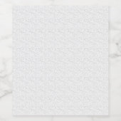 Lijntekening, Kangoeroe, Spook Wijn Etiket (Enkel label)