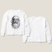 Lijntekening Kerstman (Voorkant /achterkant)