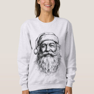 Lijntekening Kerstman Trui
