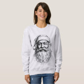 Lijntekening Kerstman Trui (Voorkant volledig)