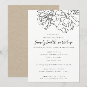 LIJNTEKENING WOESTIJN CACTI SUCCULENT WORKSHOP EVE KAART