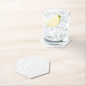 Lijntekening, Zeeschelp, Harp Kartonnen Onderzetters (Insitu)