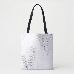 Lijntekening, Zeeschelp, Harp Tote Bag