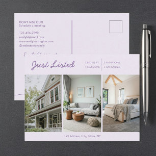 Lijntekeningen Onlangs te koop Mauve Vastgoedmakel Briefkaart