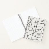 lijntekenjournaal notitieboek (Binnen)