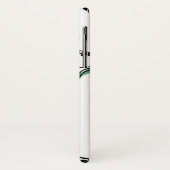 Lijntekenkat en bloemen Case-Mate iPhone case (Achterkant/links)