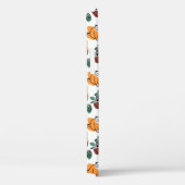 Lijntekenkat en bloemen Case-Mate iPhone case (Achterkant / Rechts)