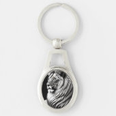 Lijntekenkunst Sleutelhanger (Voorkant)