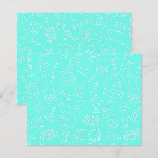 Lijntekenschool - Voorzieningspatroon (Voorkant / Achterkant)