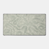 Lijntopografie met op natuur geïnspireerde estheti bureaumat (Voorkant)