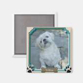 Lijst 2-inch vierkant magneet (Voorkant / Achterkant)