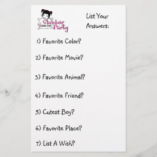 Lijst 2 met woordgroepen briefpapier