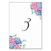 Lijst 3 van de Hydrangea hortensia's van de Kaart (Voorkant)