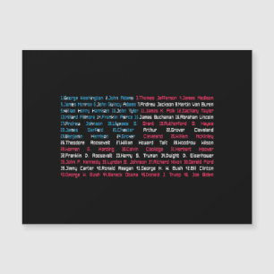 Lijst 46 Amerikaanse Presidenten van de Verenigde 