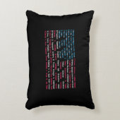 Lijst 46 Amerikaanse Presidenten van de Verenigde  Accent Kussen (Voorkant(Verticaal))