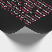 Lijst 46 Amerikaanse Presidenten van de Verenigde Cadeaupapier (Hoek)