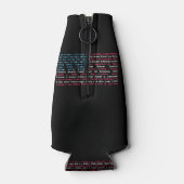 Lijst 46 Amerikaanse Presidenten van de Verenigde  Flesjeskoeler (Achterkant)