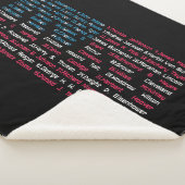 Lijst 46 Amerikaanse Presidenten van de Verenigde  Sherpa Deken (3/4)