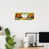 Lijst 5 van het hart + uw foto poster (Thuiskantoor)