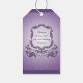  Lijst 60e verjaardag - Bedankt Cadeau Labels Cadeaulabel (Achterkant)