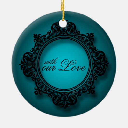  Lijst 60th Birthday gepersonaliseerd Ornament (Achterkant)