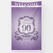  lijst 90e verjaardag van de verjaardag van de ban spandoek (Verticaal)