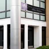  Lijst 90th Birthday gepersonaliseerde banner (Buitenkant Gebouw)