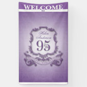 lijst 95e verjaardag van de geboorte Banner (Verticaal)