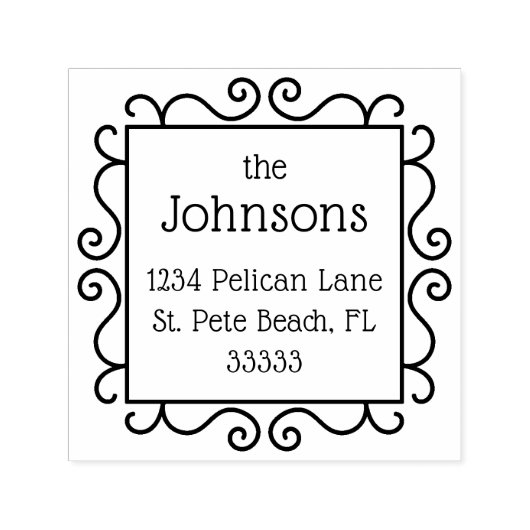  Lijst Aangepast retouradres Zelfinktende Stempel (Design)