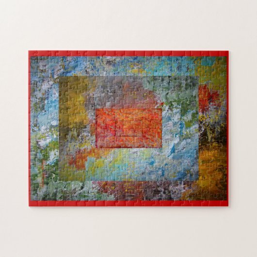 Lijst abstract Afbeelding Legpuzzel (Horizontaal)